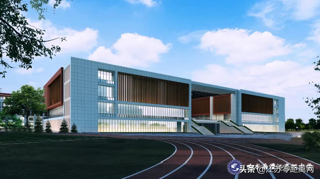 响水县灌江高级中学logo,响水灌江高级中学校园风景