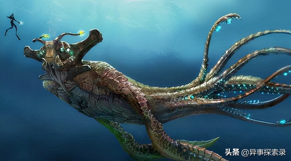 史前深海十大恐怖生物,深海底下的恐怖生物