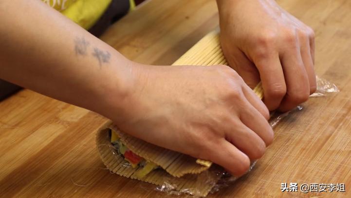 李姐做寿司,李姐做美食