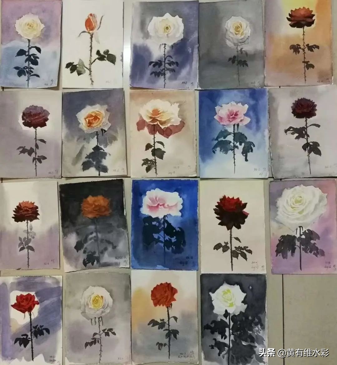 黄老师画国画欣赏,黄老师绘画课堂视频在线