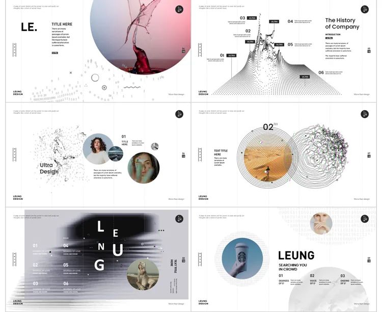 400套精简室内设计ppt,高大上的ppt设计图