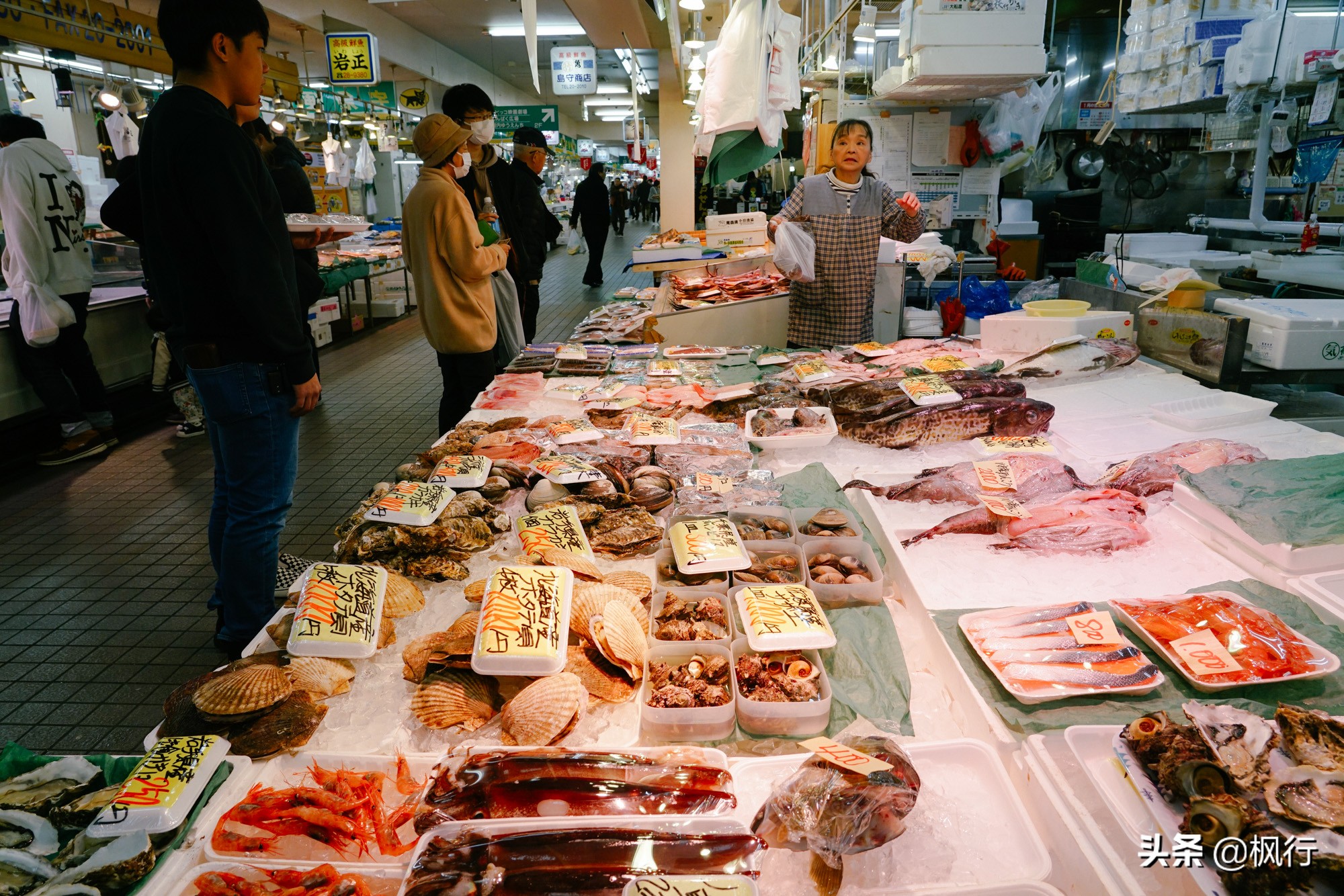 日本最正宗的海鲜市场,在日本吃海鲜的人