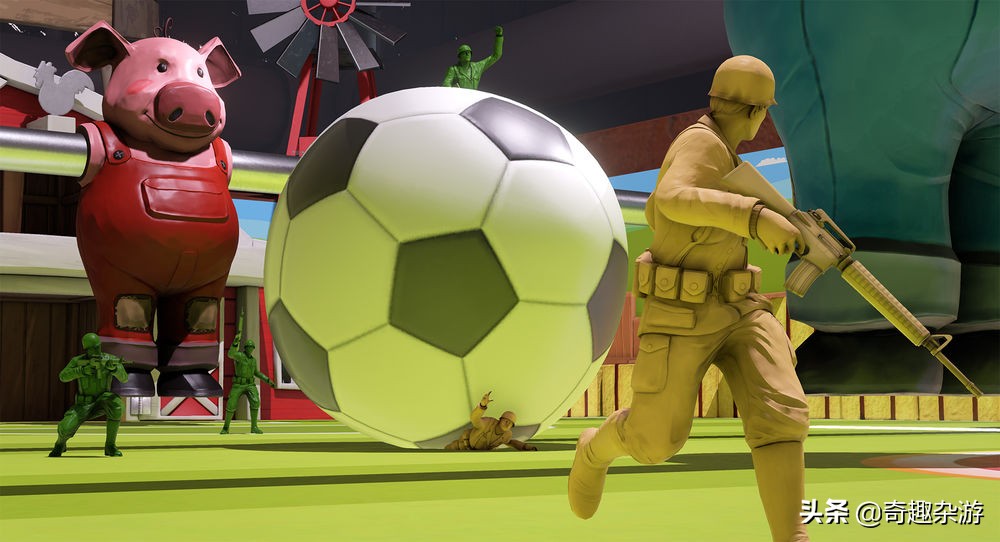 被遗忘的童年游戏,儿时游戏绿色兵团