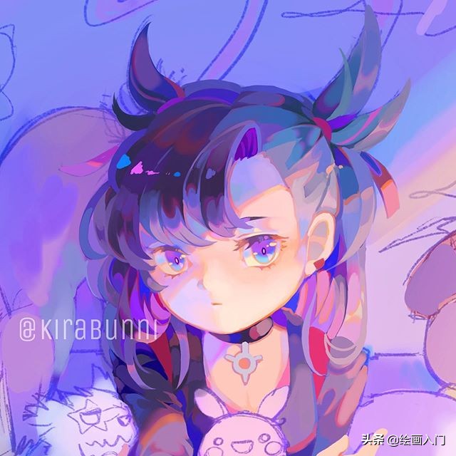 好看的动漫同人本,好看治愈系动漫插画