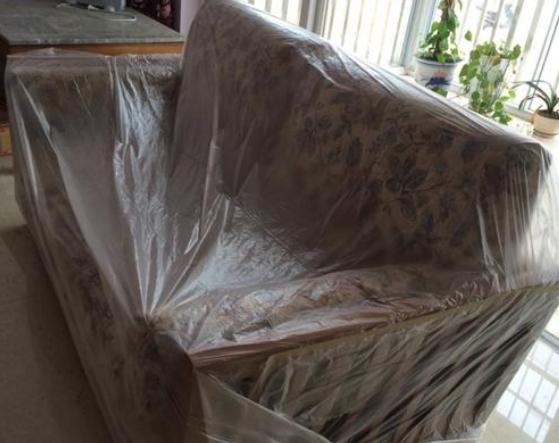 喷涂防尘遮蔽膜,装修家用防灰尘塑料防尘膜加厚