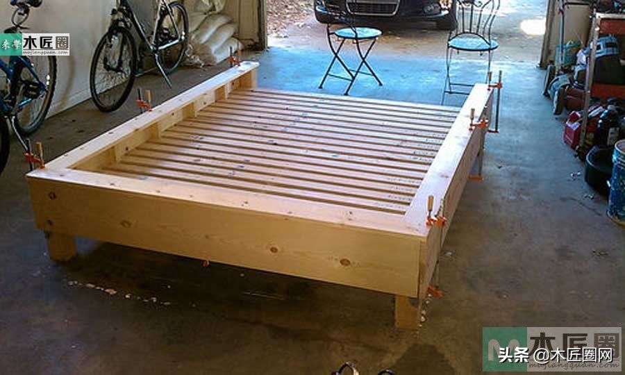 手工实木家具制作床,家具制作学习