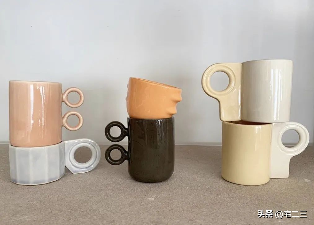 杯子ins高颜值小众家用,独特小众杯子