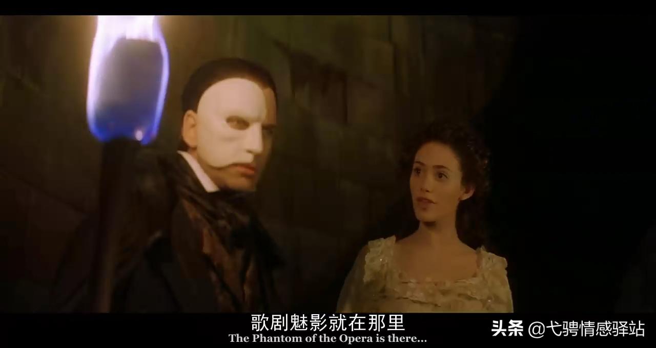 歌剧魅影中魅影放走克里斯汀,歌剧魅影克里斯汀与魅影同台