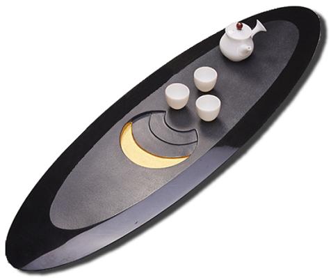 乌金石茶盘的保养很重要,乌金石茶盘分享