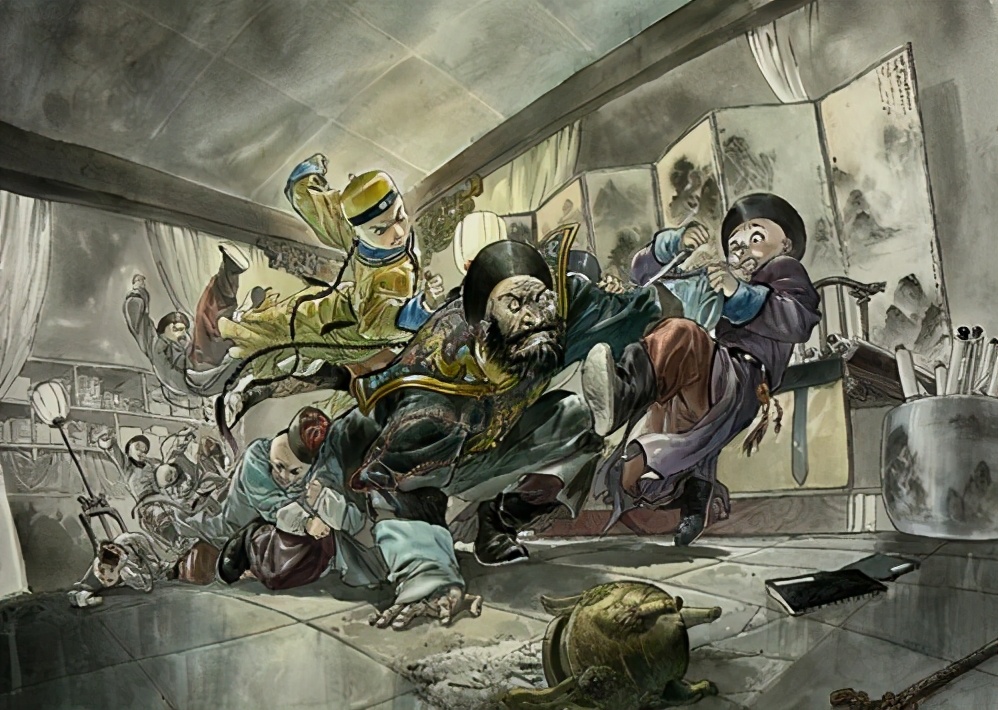 鹿鼎记鳌拜谁演得好,鳌拜周星驰鹿鼎记剧照