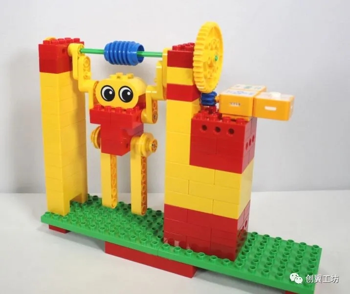 单杠运动员乐高搭建教案,乐高单杠运动员