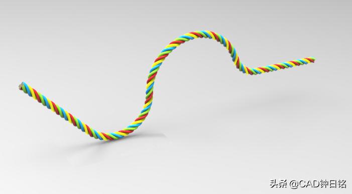 CREO/PROE产品设计教程之四芯花线建模，加深对关系式的认识