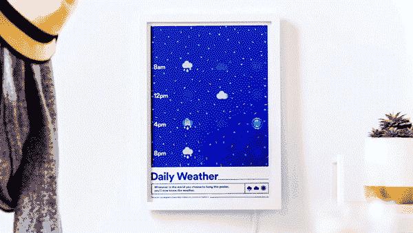 描绘抑郁症、智能天气、节水……除了看，海报居然还能这么用？!