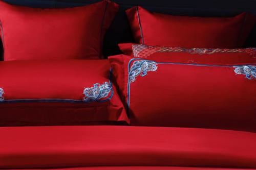 要结婚了买的四件套,水星家纺婚嫁四件套来添喜啦