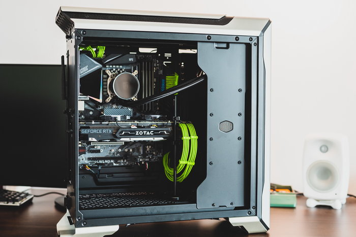 实战i9+2080Ti高配整机加垂直风道装机组合