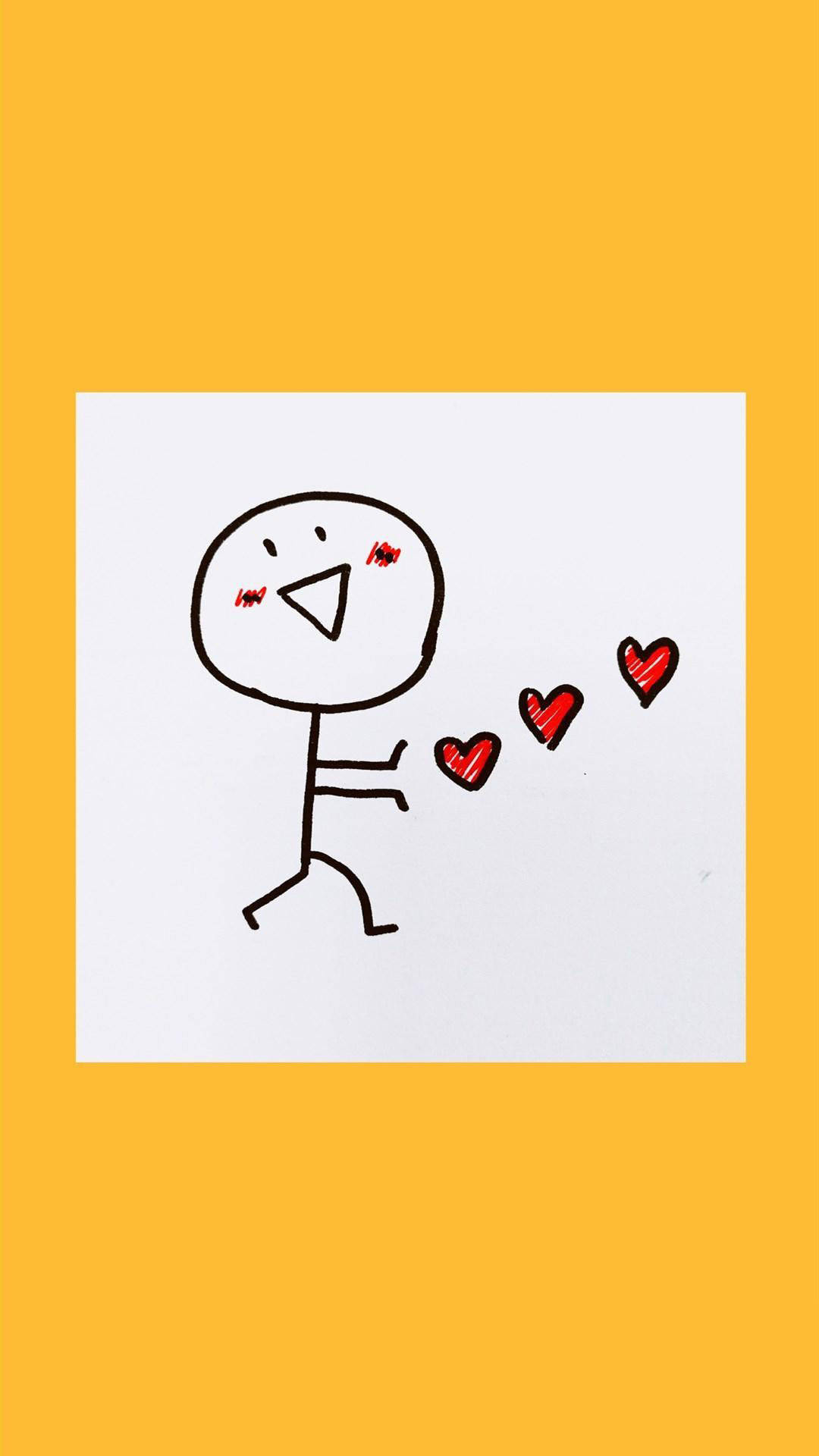 简笔画火柴人壁纸,简笔画火柴人美术