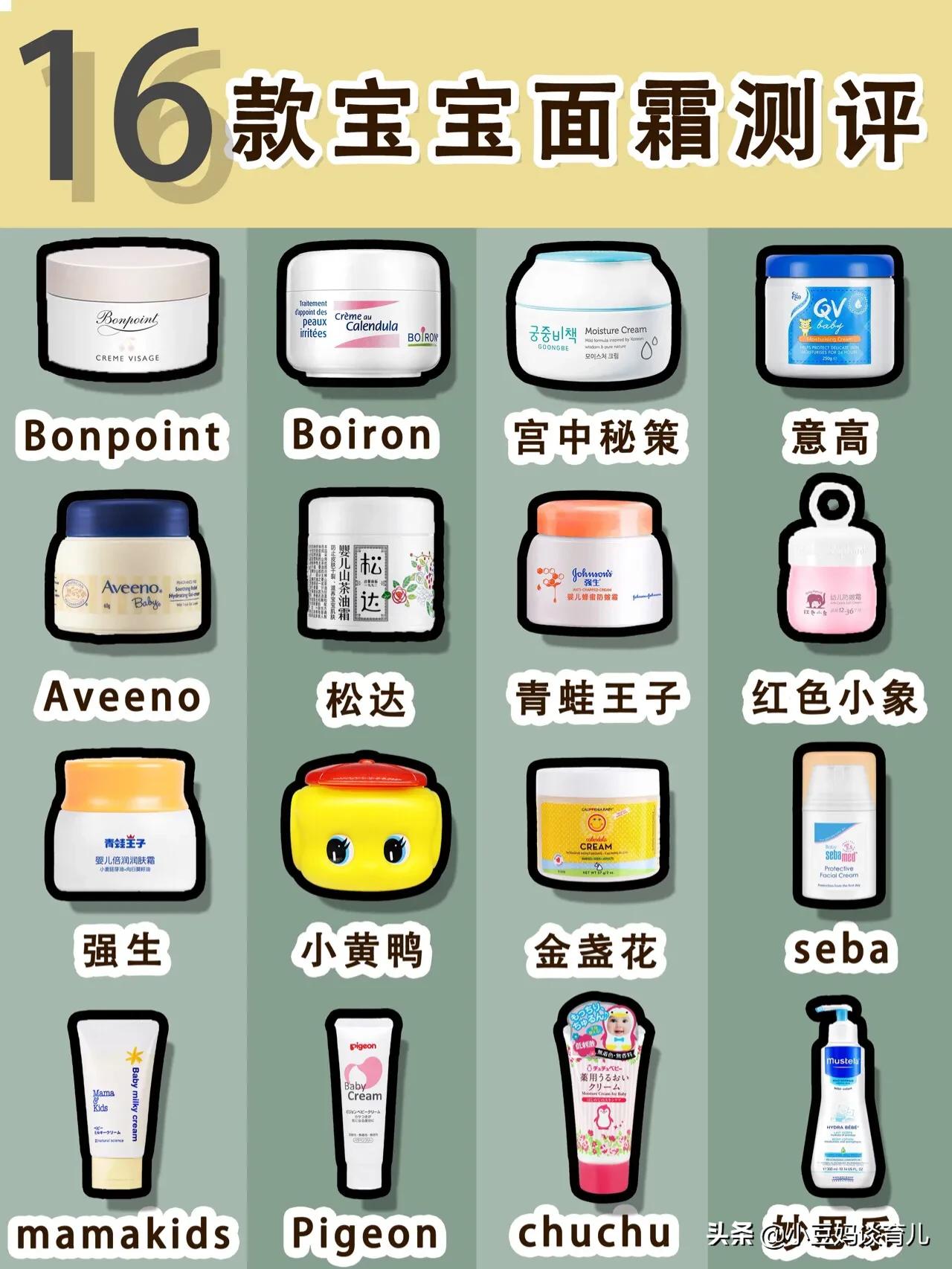 9wishes面霜和艾珂薇面霜哪个好,不建议买的十款婴儿面霜