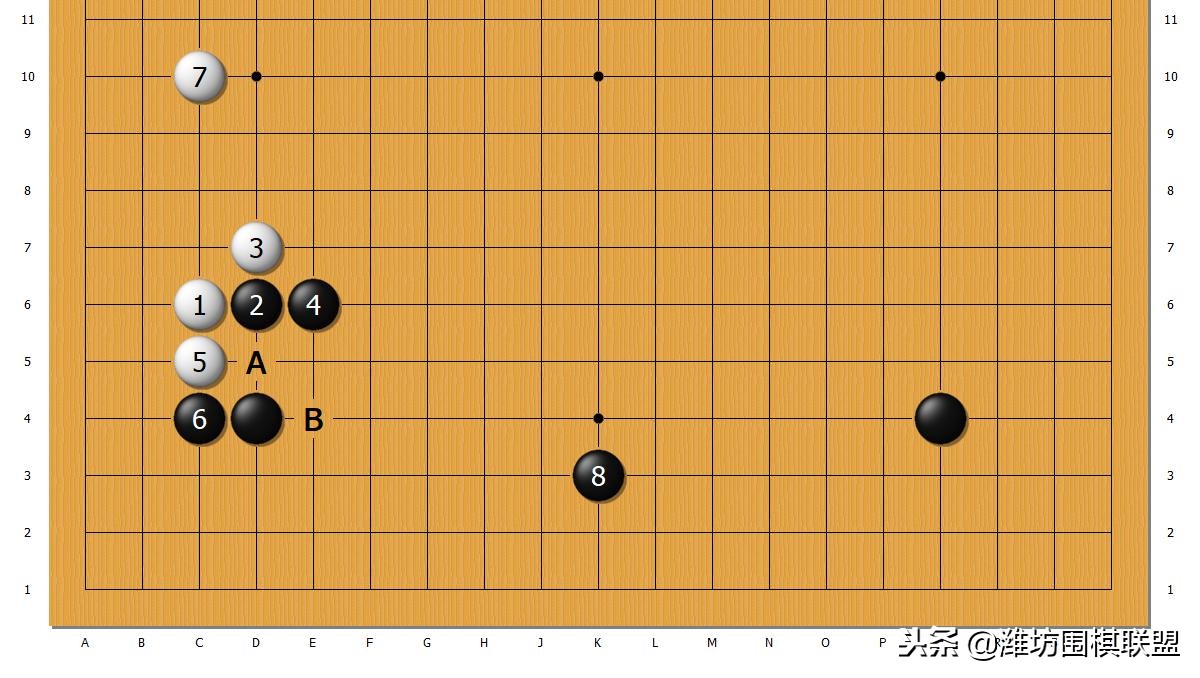 「打入的应对」有断点，总是要防的，别让对方的虚张声势吓到