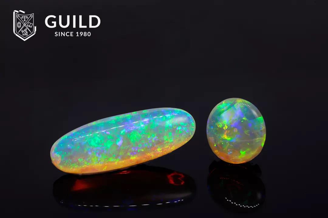 水晶欧泊和丫鬟,粉色水晶欧泊