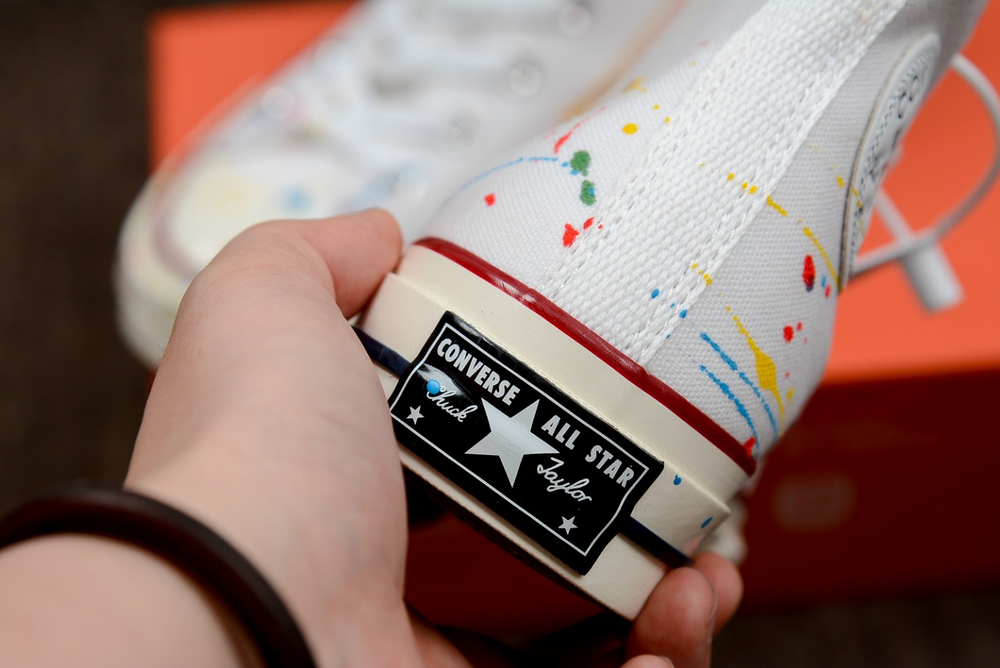 匡威 1970S泼墨系列 彩绘涂鸦 夏日多彩高低帮 Converse 70s