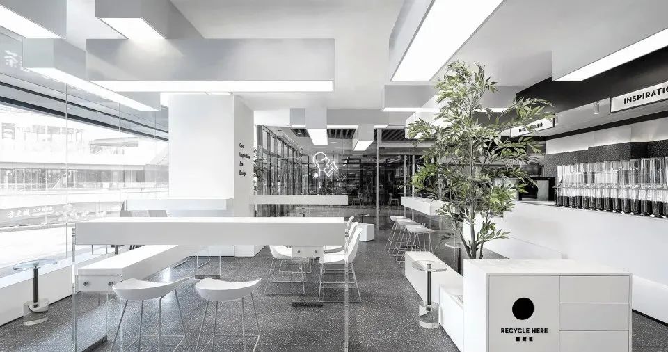 喜茶dp店和go店,喜茶dp店装修风格