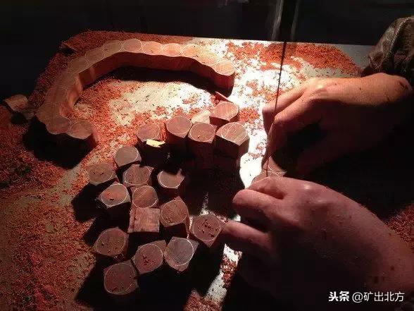 印度小叶紫檀整料制作,印度小叶紫檀工艺品制作过程