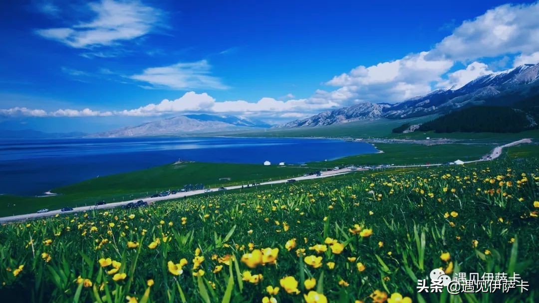 这个湖泊有韵味,有一个神秘而美丽的湖泊