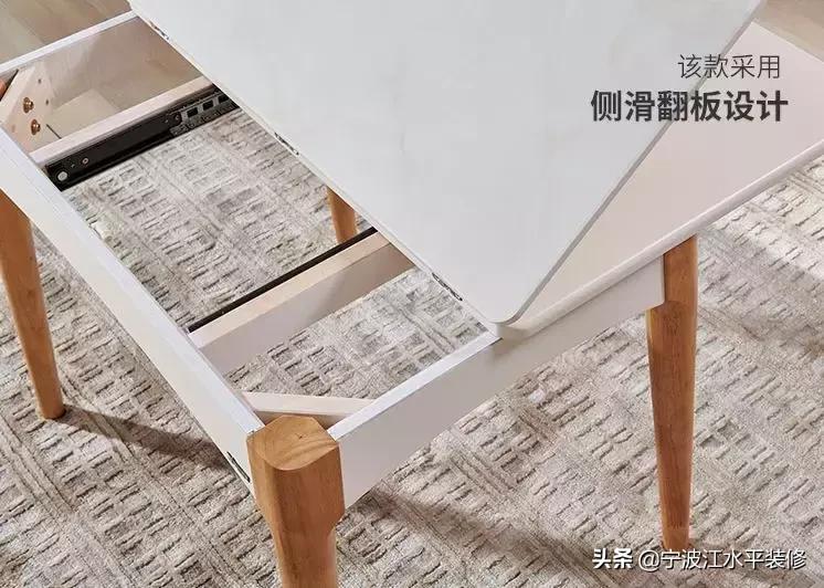 酒柜伸缩餐桌一体靠墙小户型,墙面餐桌折叠可伸缩小户型