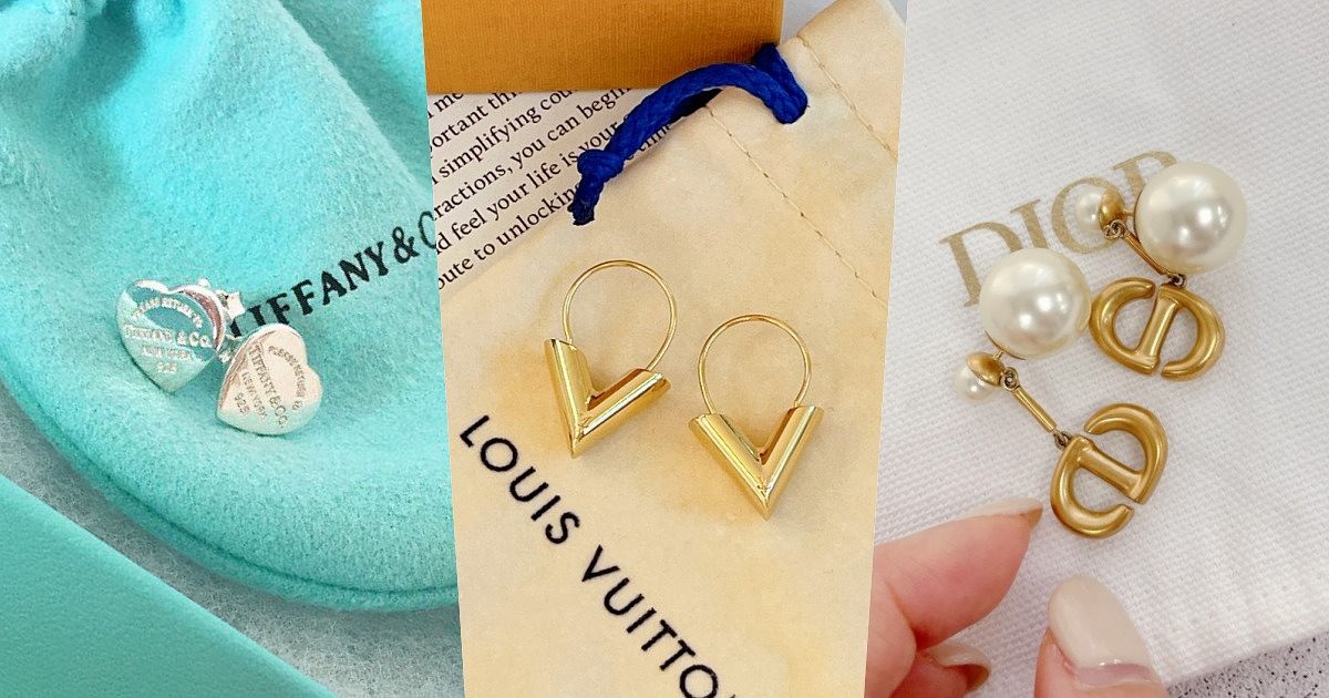 大牌不贵的精品小耳环LV、香奈儿、Dior经典款，女生收到绝对开心