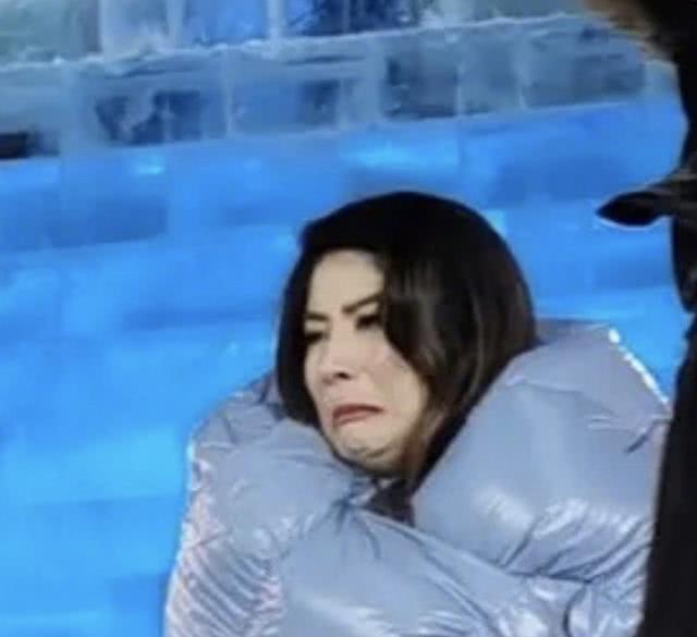 陈慧琳穿羽绒服演唱还被冻成表情包,一看演出地点,网友都笑了