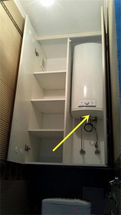 扁桶热水器放卫生间,放置热水器和水桶的柜子