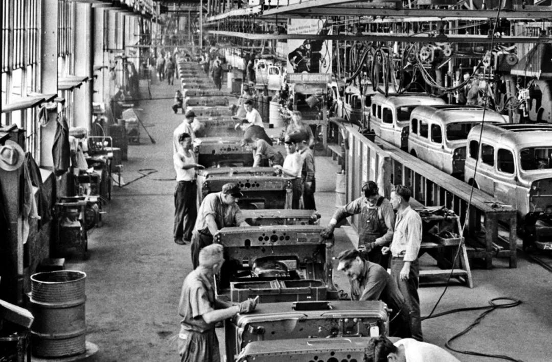 为汽车而生,国产汽车制造流水线