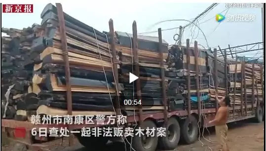 棺木流入南康市家具市场,棺材加工成家具出售