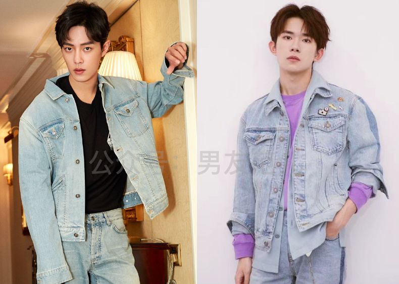 牛仔夹克怎么穿好看男生,牛仔夹克里边怎么搭配