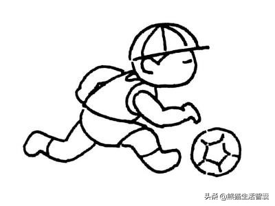 足球文化画画作品图片大全,踢球画