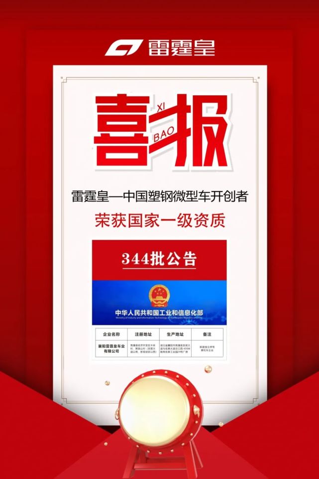 荣获国家一级资质!雷霆皇综合实力再获国家首肯