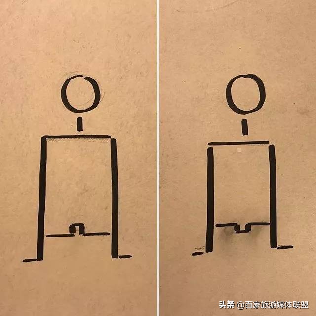 男女厕所的标志照片,男女厕所英文标志图