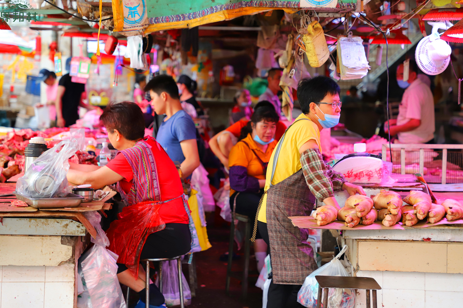 菜市场是最具人间烟火气的地方,菜市场里的人间烟火气