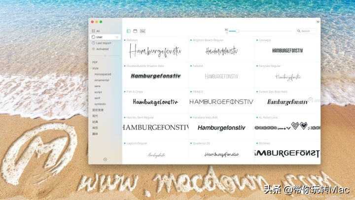 mac字体管理软件,怎么设置mac的名称