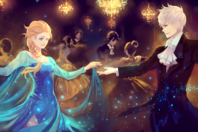 最好看的艾莎公主图,不同版本的艾莎公主画