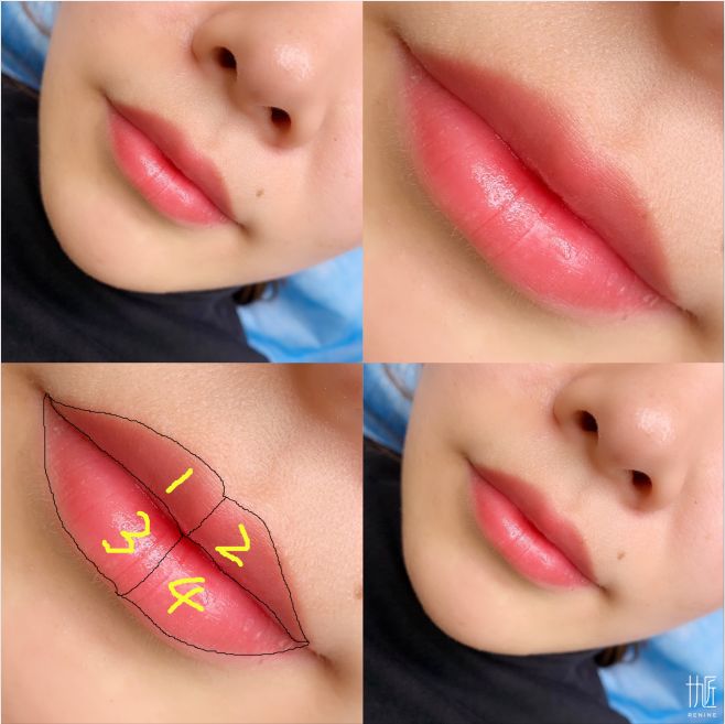 点刺纹唇技巧和手法视频,纹唇注意事项和禁忌