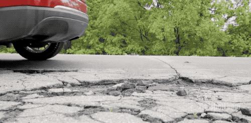 再也不用担心车胎没气了,米其林轮胎不怕爆胎吗