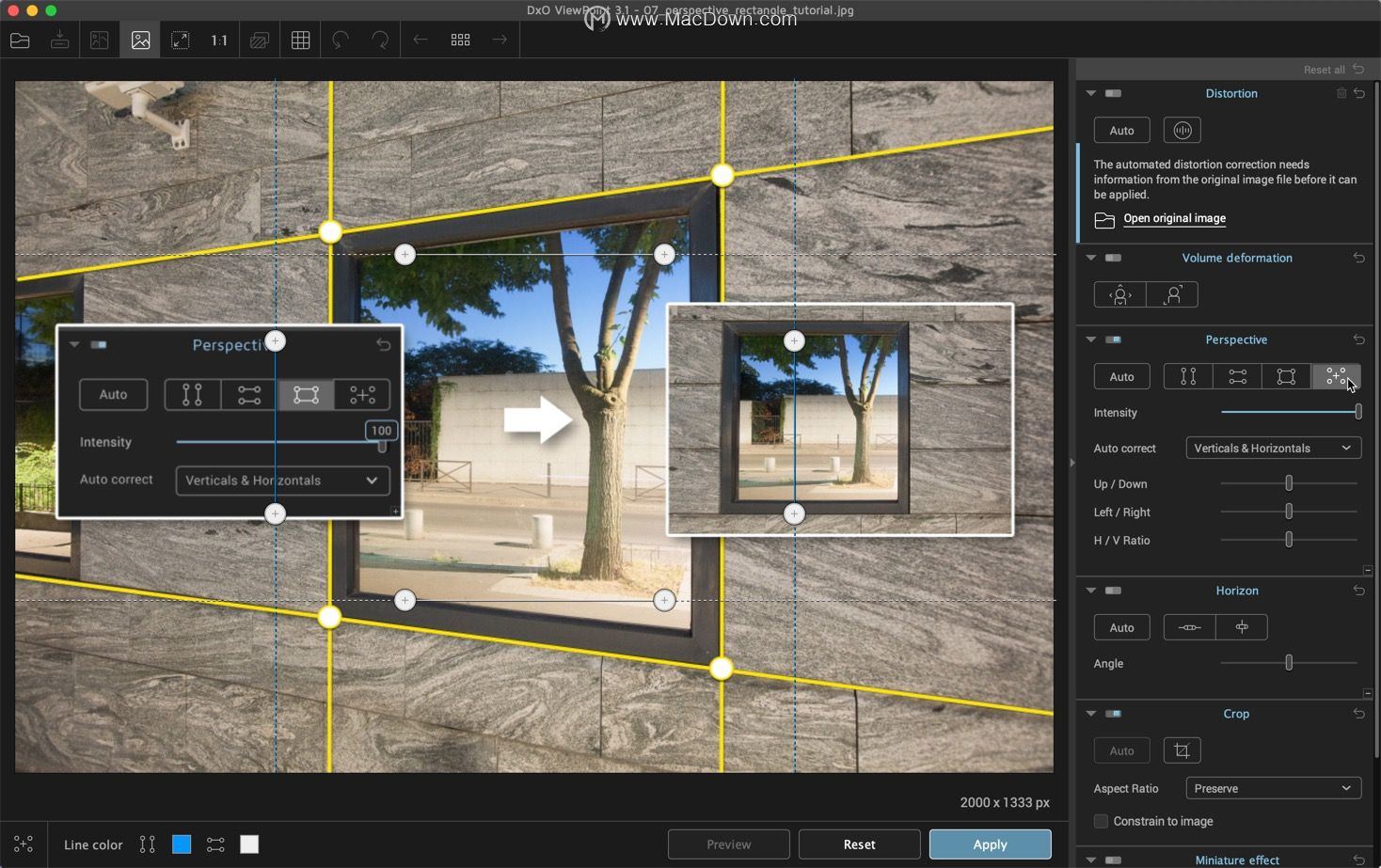DxOViewPoint3forMac,照片修复工具