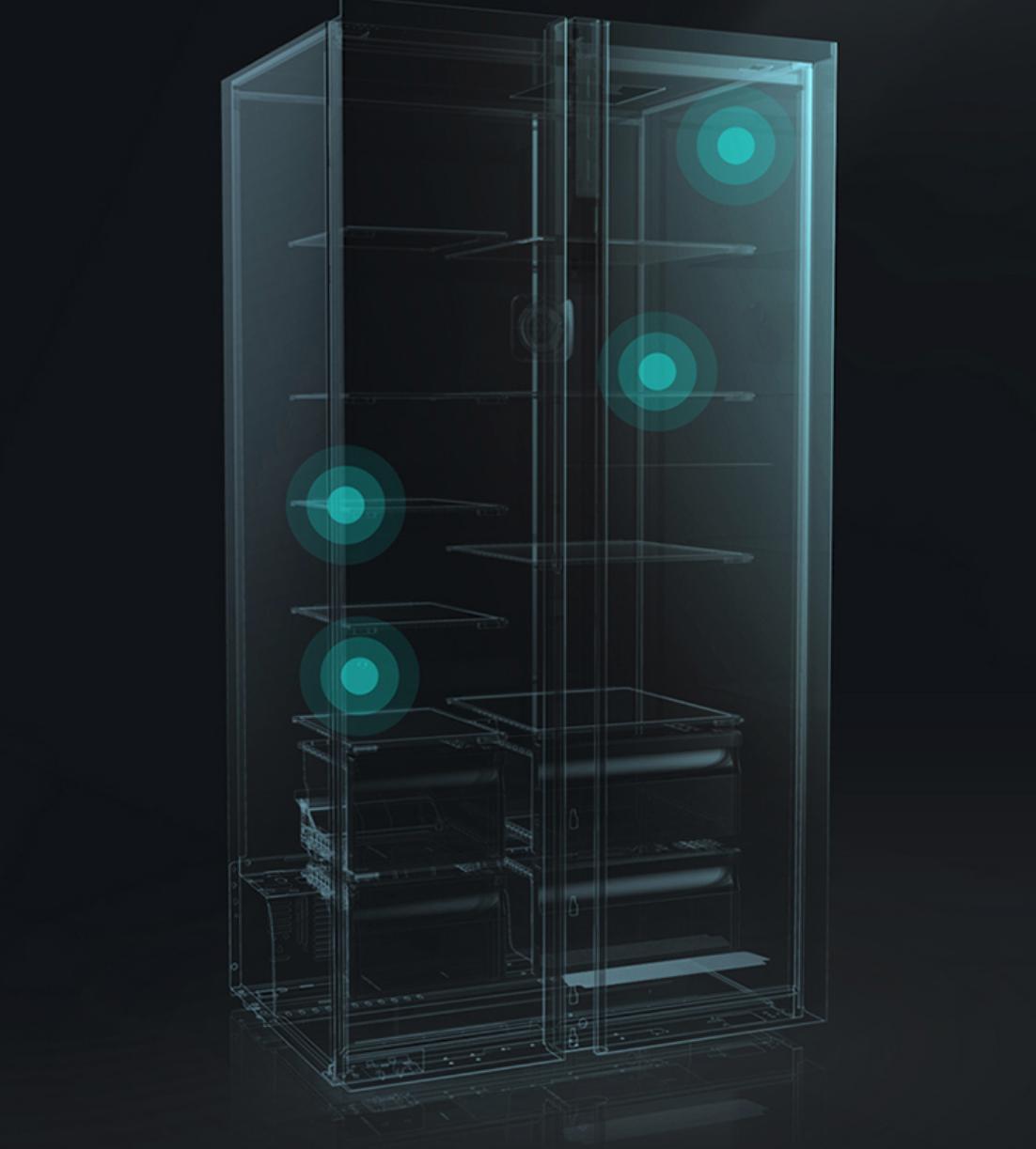 云米一级能效双变频冰箱,云米对开门冰箱598评测