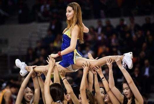 cba拉拉队十大美女图片,cba啦啦队女神