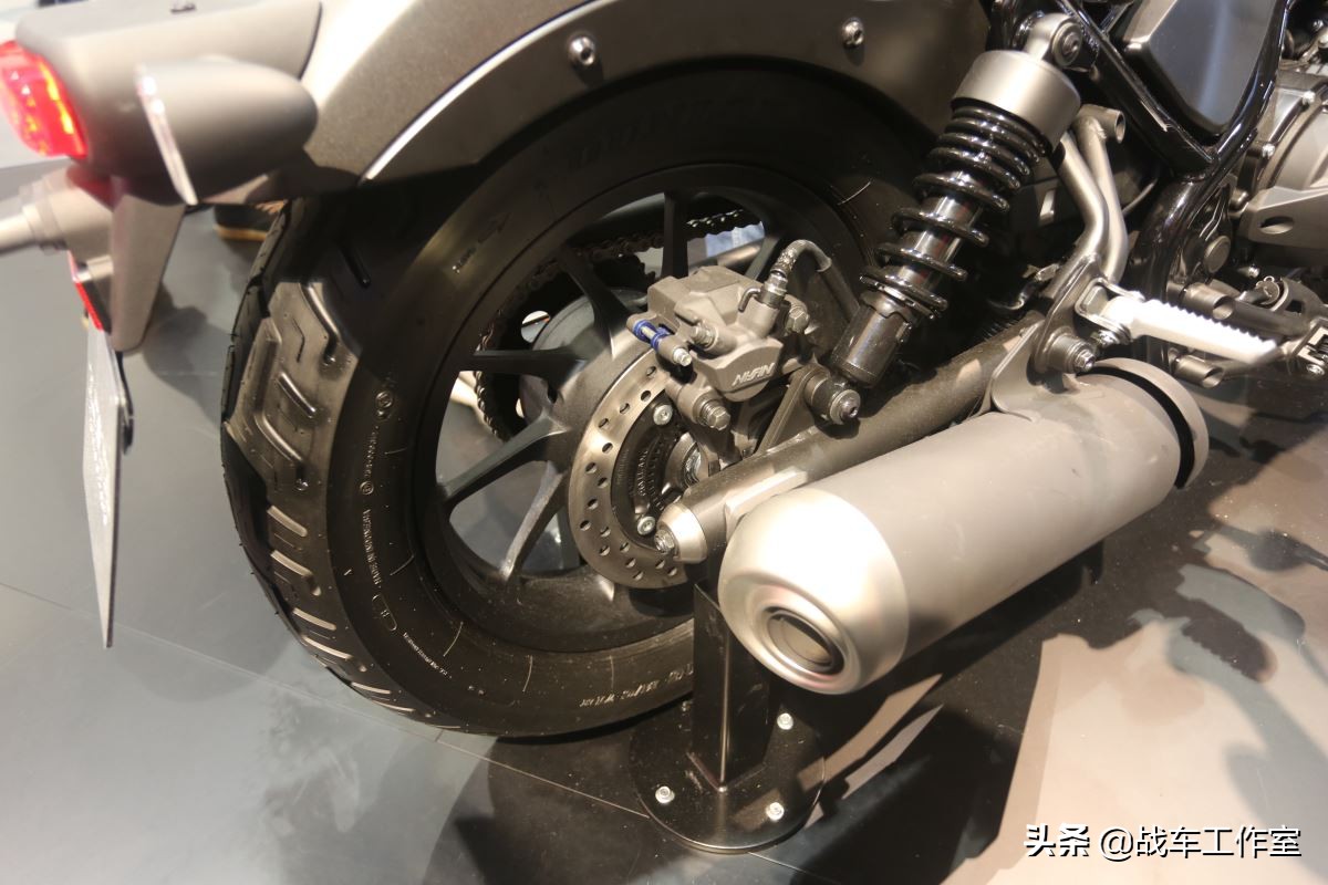 台湾测评本田rebel500,本田rebel500尾箱