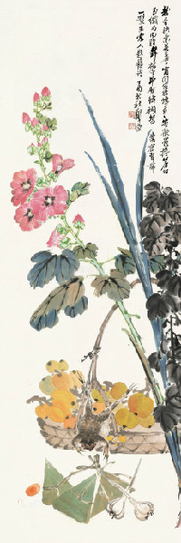 郑午昌花鸟,丝鬓散人郑午昌百幅绘画作品赏析