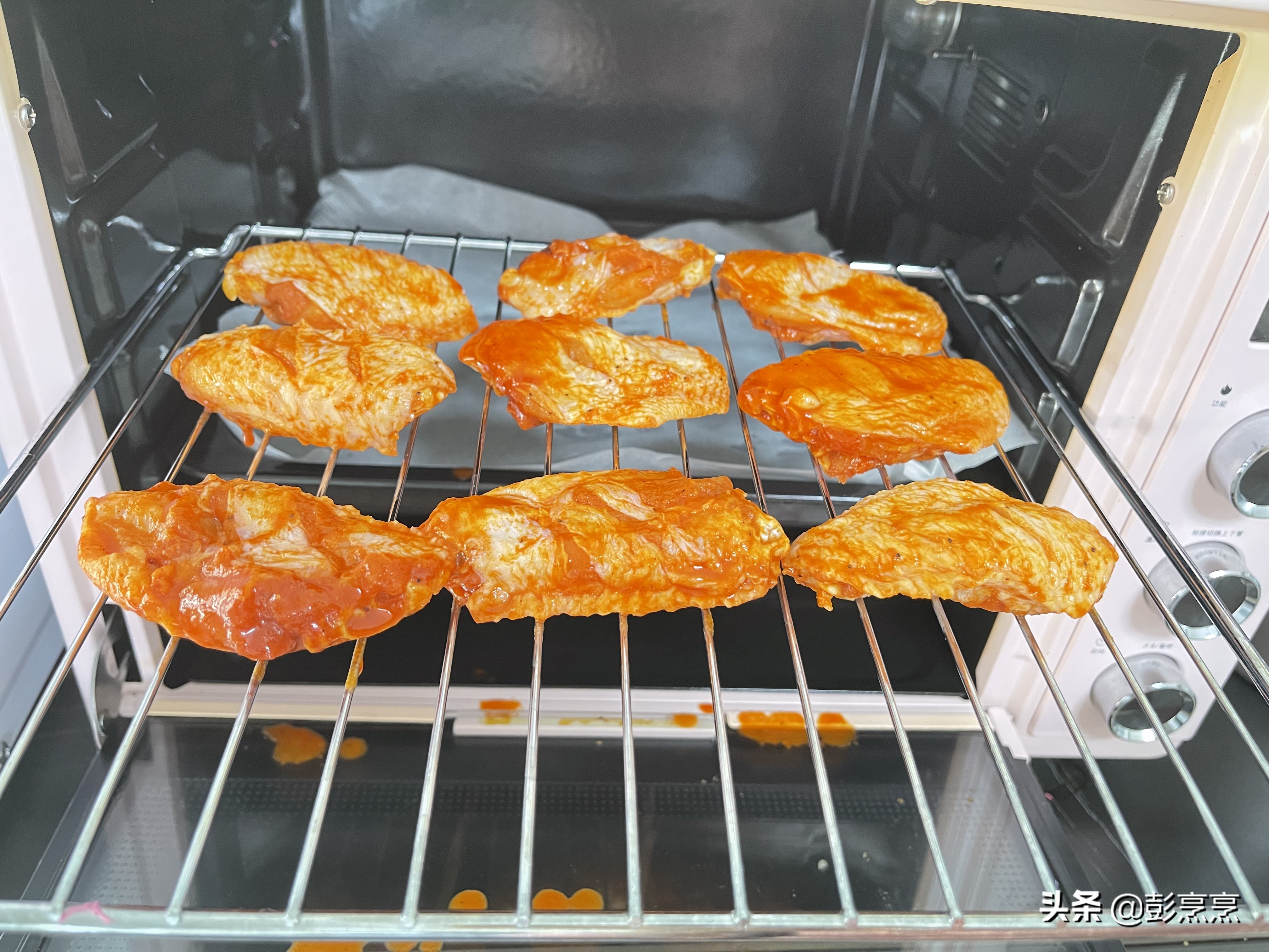 肯德基中翅在家怎么烤,新奥尔良做鸡翅空气炸锅