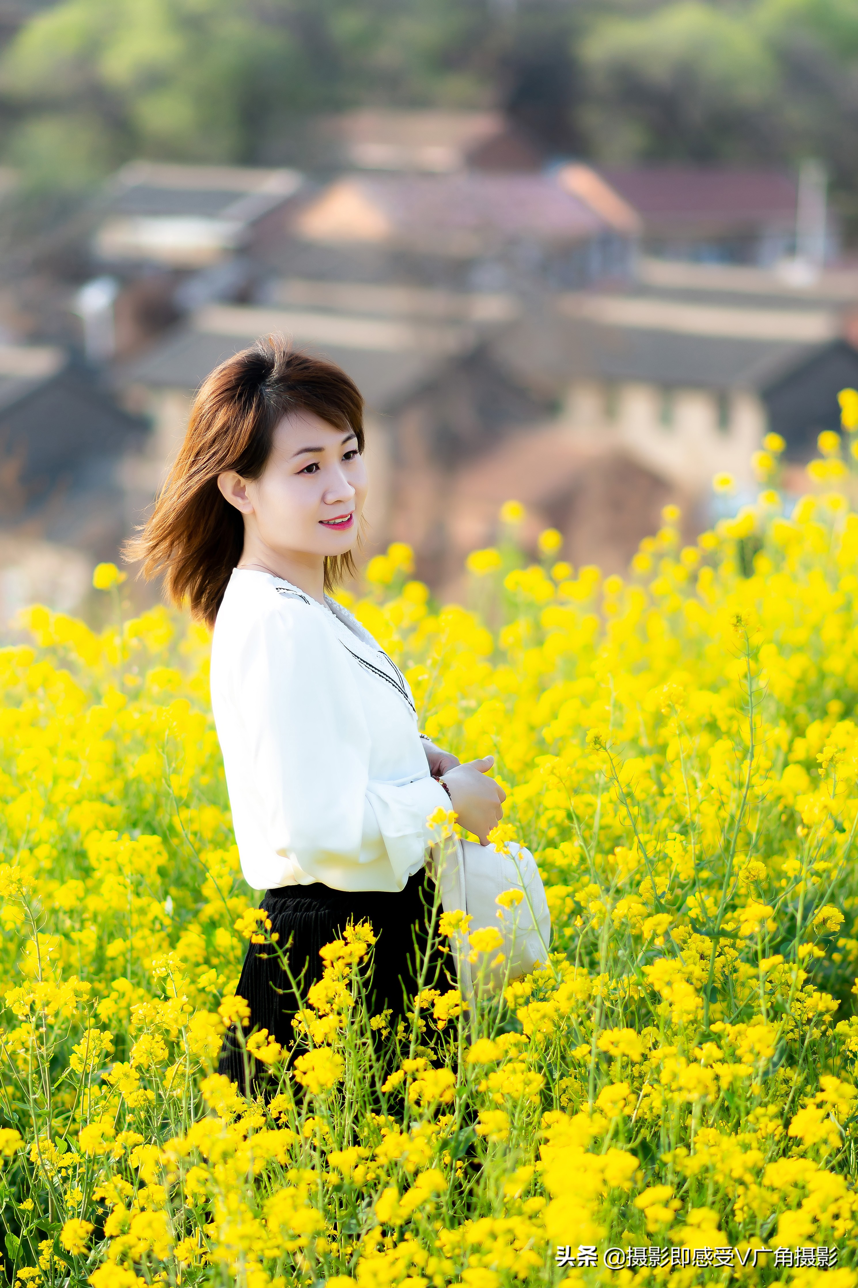 花田拍摄技巧,花田里拍照片怎么拍出高级感