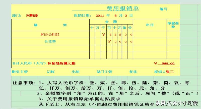 报销凭证粘贴在报销单的哪个位置,报销单报销之后要怎么填记账凭证